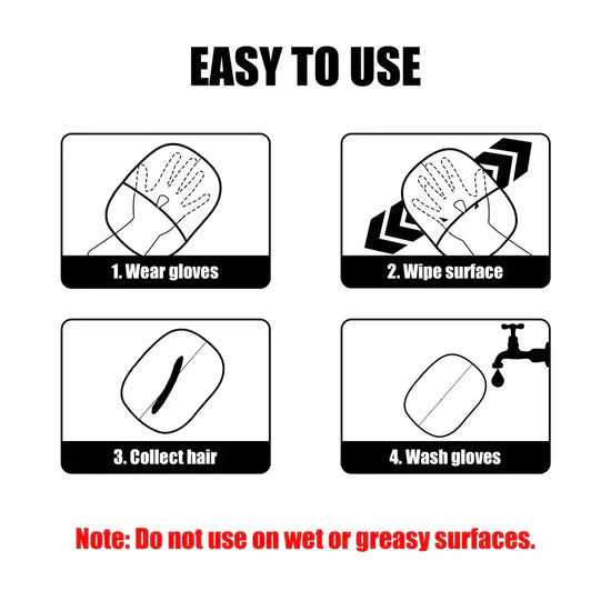 Pet Hair Remover Glove™ - Buy 1 Get 1 Free -